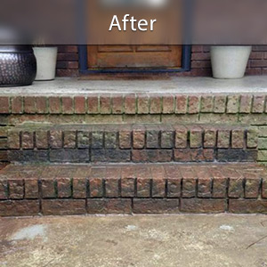 Sinking stairs repaired with PolyLevel® Salt Lake City