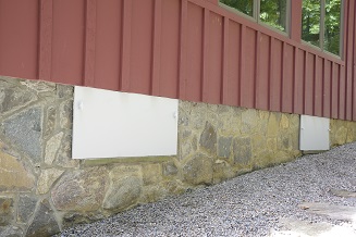 Airtight crawl space doors in Midvale