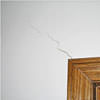 wall cracks along a doorway in a Bountiful home.