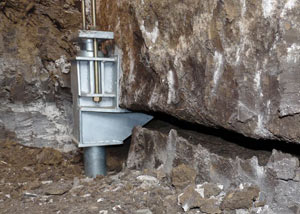 A properly installed foundation push pier system in Price repaired by our foundation contractors.