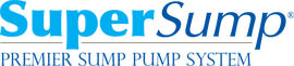Logo for our SuperSump® Pump System, available in Provo and other parts of Utah
