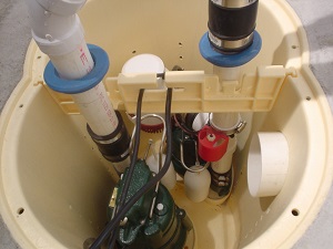 Internal Sump Pump Inspection & correction