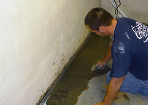 Restoring a concrete slab floor in Greater Salt Lake City.