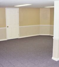 Plastic 20-mil vapor barrier for dirt basements, Orem, Utah installation