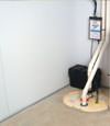 basement wall product and vapor barrier for Park City wet basements