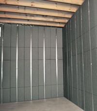 Thermal insulation panels for basement finishing in Park City, Utah