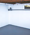Park City, UT wet basement wall covering that tucks into a perimeter drainage system